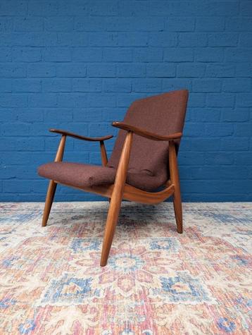 Vintage fauteuil, Louis van Teeffelen voor Wébé, jaren 60 beschikbaar voor biedingen