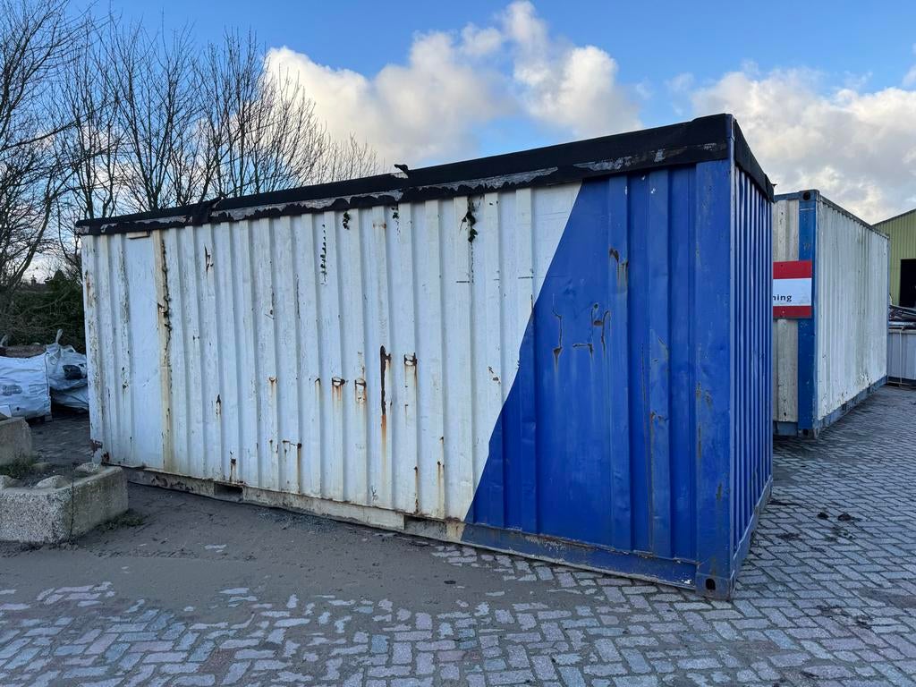 Gebruikte zeecontainer te koop, Ophalen of Verzenden, Gebruikt, 500 watt of meer, Overige typen