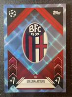 Topps MA 24/25   BLUE CRYSTAL PARALLEL   CLUB BADGE  BOLOGNA, Ophalen of Verzenden, Zo goed als nieuw, Plaatje