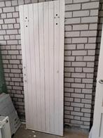 Buitendeur hout 212x70x4,5, Ophalen, Gebruikt, Scharnier