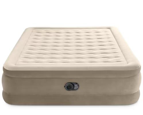 ZGAN! Intex Queen Ultra Plush Luchtbed ingeb. pomp €38,99, Ophalen of Verzenden, Ingebouwde pomp, Zo goed als nieuw, 2-persoons