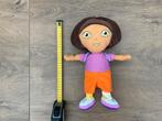 Zgan gebruikte, niet kapot, pluche Dora pop of knuffel 30 cm, Kinderen en Baby's, Speelgoed | Poppen, Ophalen, Zo goed als nieuw