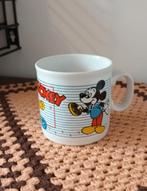 Vintage Mickey en Pluto beker, Verzamelen, Disney, Ophalen of Verzenden, Mickey Mouse, Servies