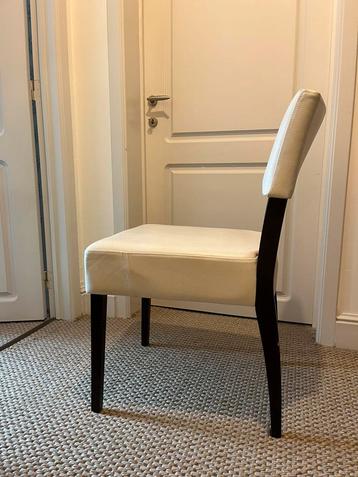 Eetkamerstoelen 6 stuks, cremekleurig Goossens