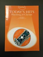 Today' s Hits Playalong voor Klarinet, Nieuw, Ophalen of Verzenden, Klarinet, Artiest of Componist