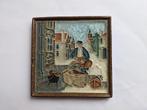 Porceleyne Fles Delft tegel –Bond van Loodgieters 1904–1954, Antiek en Kunst, Antiek | Wandborden en Tegels, Ophalen of Verzenden