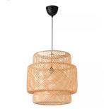 IKEA Sinnerlig Bamboe Hanglamp, Huis en Inrichting, Lampen | Hanglampen, Ophalen, Zo goed als nieuw, Hout, 50 tot 75 cm