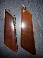 Een echte vintage schoenen borstel met houder jaren 50/60, Ophalen of Verzenden, Huis en Inrichting