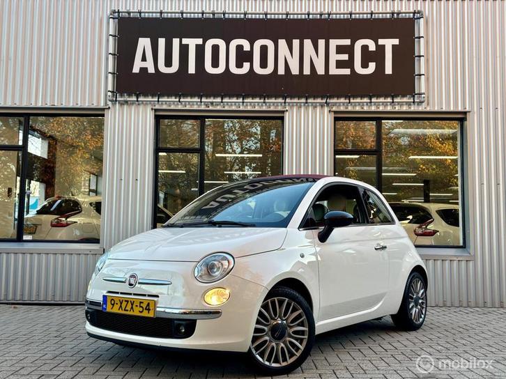Fiat 500 C 0.9 TwinAir Turbo. LEDER, PDC, CLIMA, XENON, Auto's, Fiat, Bedrijf, Te koop, 500C, ABS, Airbags, Airconditioning, Alarm
