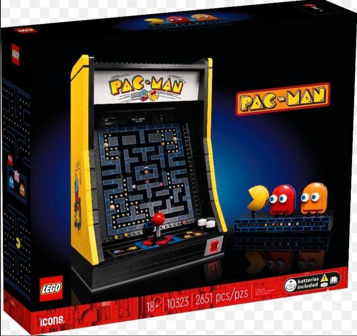 Lego pac-man arcade 10323, Kinderen en Baby's, Speelgoed | Duplo en Lego, Zo goed als nieuw, Lego, Complete set, Ophalen of Verzenden