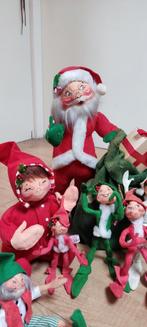 Annalee Kerst Elfjes Hele set buigzaam. Verzameling, Verzamelen, Poppen, Ophalen of Verzenden, Zo goed als nieuw, Pop