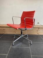 5 Vitra Eames EA 108, chroom, full leather , rood, Huis en Inrichting, Stoelen, Vitra, Design, Ophalen of Verzenden, Zo goed als nieuw