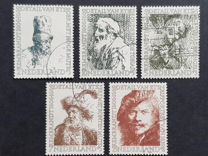 NEDERLAND | 1956 | NVPH 671-675 | Gestempeld, Postzegels en Munten, Postzegels | Nederland, Gestempeld, Na 1940, Verzenden