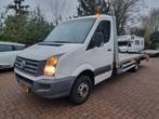 Volkswagen Crafter 2.0tdi oprijwagen autoambulance, Auto's, Euro 5, Zwart, 4 cilinders, Volkswagen