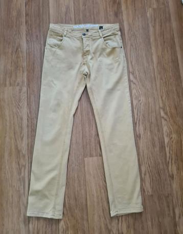 Heren Cars jeans maat W34 L34 camel lichtbruin spijkerbroek  beschikbaar voor biedingen