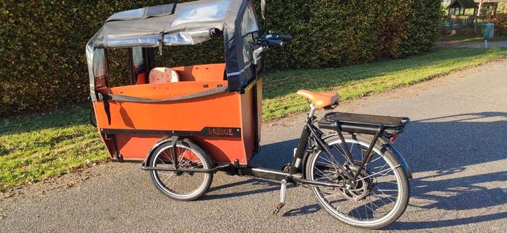 Zo goed als nieuwe Babboe Max-E Bakfiets!, Fietsen en Brommers, Fietsen | Bakfietsen, Zo goed als nieuw, 4 kinderen of meer, Ophalen