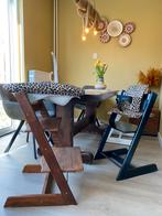 Luipaard hoes voor Newborn + kussenset voor tripp trapp, Ophalen of Verzenden, Nieuw, Meegroeistoel, Stoelverkleiner