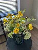 Zijden veldboeket wit/geel nieuw!, Binnen, Info@flowersbymirjam.nl, Nieuw, Transformatorstraat 6a