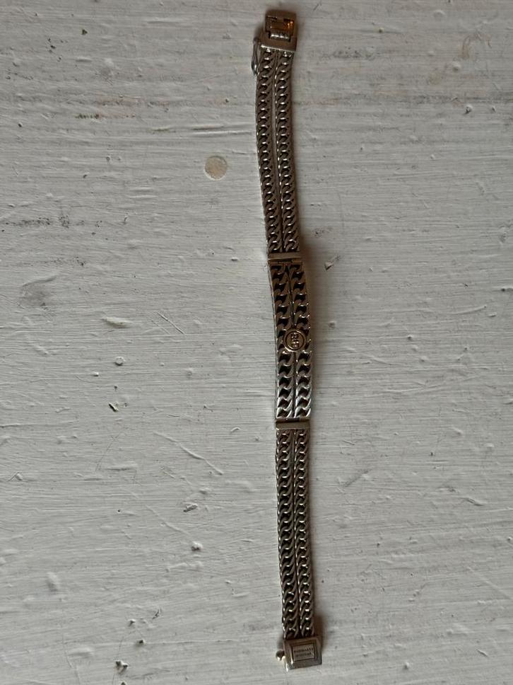 Buddha to Buddha Esther limited zilver/goud, Sieraden, Tassen en Uiterlijk, Armbanden, Zo goed als nieuw, Zilver, Goud, Ophalen of Verzenden