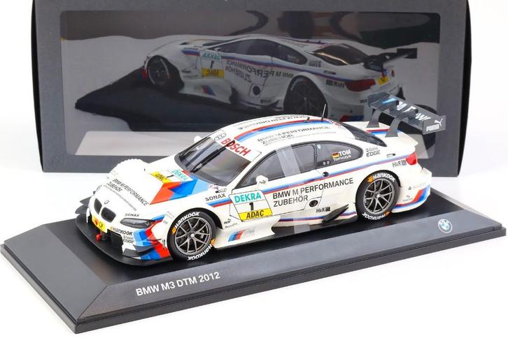 Minichamps BMW M3 DTM 2012 Team RMG Martin Tomczyk (Nieuw), Hobby en Vrije tijd, Modelauto's | 1:18, Nieuw, Auto, MiniChamps, Ophalen of Verzenden