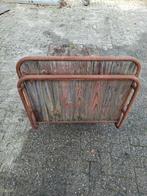 Oude bolderkar / platte kar, Doe-het-zelf en Verbouw, Transportwagens, 100 liter of meer, Ophalen of Verzenden, Gebruikt, Transportkar
