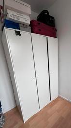 Kast, Huis en Inrichting, Ophalen, 100 tot 150 cm, Eikenhout, Meerdere deuren