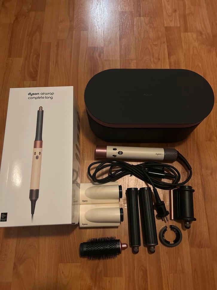 Dyson Airwrap Complete Long - Nieuwstaat!, Sieraden, Tassen en Uiterlijk, Uiterlijk | Haarverzorging, Zo goed als nieuw, Ophalen of Verzenden