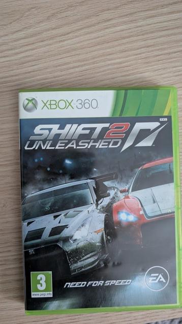need for speed shift 2 Unleashed Xbox 360 beschikbaar voor biedingen