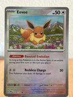 Eevee (PRE 074) - Pokemon Prismatic Evolutions, Ophalen of Verzenden, Zo goed als nieuw, Losse kaart