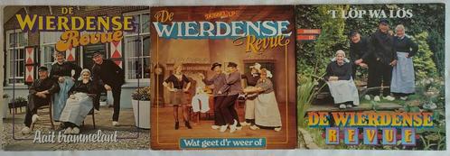 3 LP's Wierdense Revue, Cd's en Dvd's, Vinyl | Nederlandstalig, Gebruikt, Streekmuziek, 12 inch, Ophalen of Verzenden