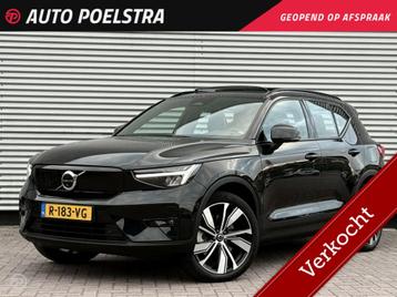 Volvo XC40 Recharge Twin Ultimate 78 kWh 408 PK Panoramadak  beschikbaar voor biedingen