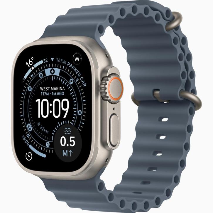 Apple Watch Ultra 3 49mm Natural Titanium - Nieuw In Seal, Sieraden, Tassen en Uiterlijk, Smartwatches, Nieuw