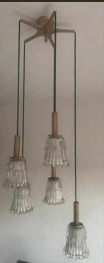 Hanglamp Cascade jaren 50/60 vintage, Huis en Inrichting, Ophalen, Gebruikt, 50 tot 75 cm, Vintage