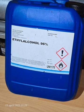 Ethylalcohol 96% - reinigingsmiddel - gedenaturaliseerd beschikbaar voor biedingen