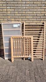 Sniglar beuken babybedje / ledikant, Ophalen, Zo goed als nieuw, Minder dan 140 cm, Minder dan 70 cm