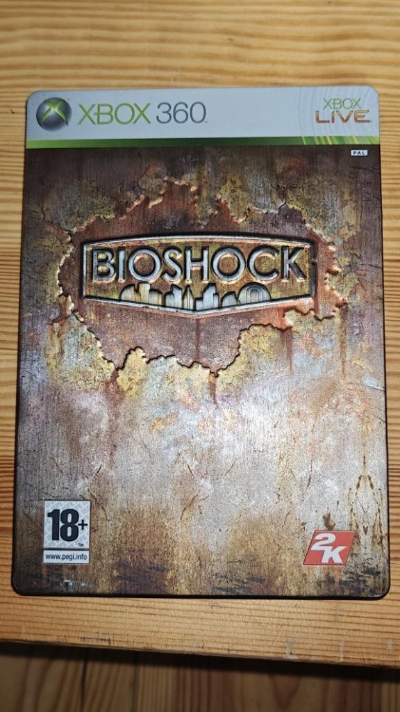 Bioshock Steel case XBox 360 mooi doosje, Spelcomputers en Games, Games | Xbox 360, Zo goed als nieuw, Avontuur en Actie, 1 speler