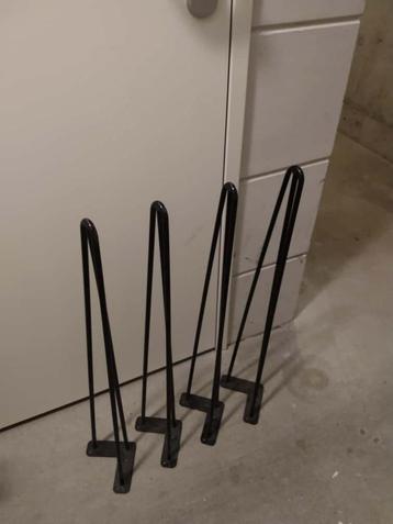 Tafelpoten draadstaal 71cm beschikbaar voor biedingen