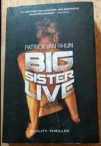 📚 Thriller/Young Adult〔★★★★✩〕Big sister Live〔P. VAN RHIJN〕, Ophalen of Verzenden, Patrick van Rhijn