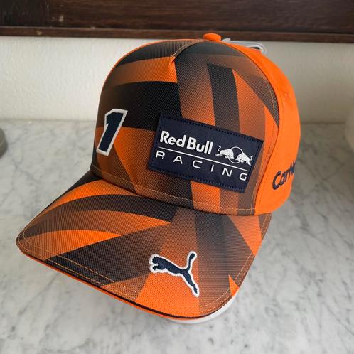 NIEUW MAX Verstappen orange cap pet Red Bull Racing F1 team, Verzamelen, Automerken, Motoren en Formule 1, Zo goed als nieuw, Formule 1