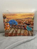 Thomas Kinkade Aladdin Dancing in the desert sunset Canvas, Nieuw, Ophalen of Verzenden, Overige figuren
