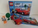 Lego City 8402 Sportwagen auto, Ophalen of Verzenden, Zo goed als nieuw, Complete set, Lego