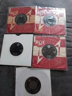 Elvis Presley 5 singles, Ophalen of Verzenden, 7 inch, Overige genres, Single