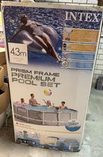 Intex Prism Frame zwembad - 427 x 107 cm - met filterpomp, Ophalen, Gebruikt, 80 tot 120 cm, Rond