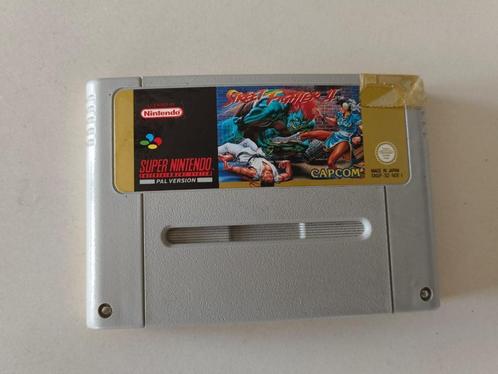 Te koop: Street Fighter II – SNES (losse cartridge), Spelcomputers en Games, Games | Nintendo Super NES, Gebruikt, Platform, 2 spelers