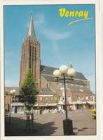 VENRAY St. Petrus Banden Kerk met Winkels, Verzamelen, Ansichtkaarten | Nederland, Verzenden, 1980 tot heden, Ongelopen, Limburg