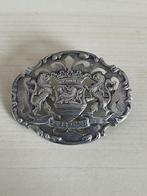Zilveren broche Zeeland, 4 tot 7 cm, Gebruikt, Verzenden, Zilver