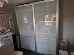 IKEA PAX Schuifdeuren Melkglas Aluminium (2m), Ophalen, Gebruikt, 200 cm of meer, 150 tot 200 cm