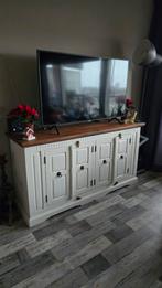 Buffetkast / TV-meubel met deuren, Huis en Inrichting, Ophalen, 150 tot 200 cm, Landelijk, 25 tot 50 cm