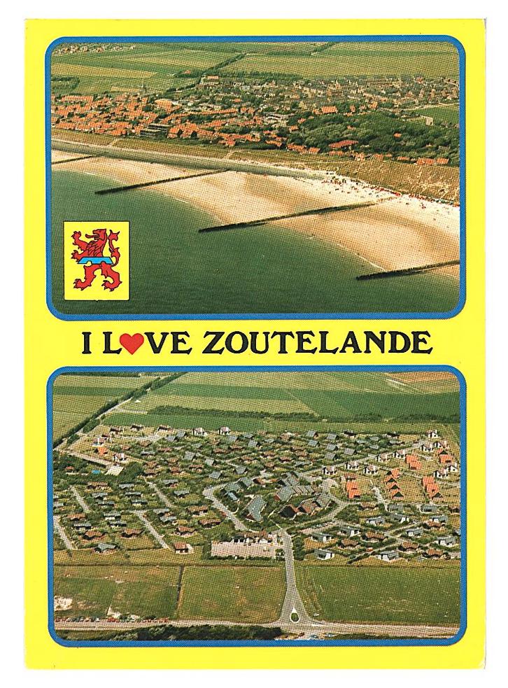 35200 Zoutelande Zeeland Gelopen met postzegel, Verzamelen, Ansichtkaarten | Nederland, Gelopen, Zeeland, 1980 tot heden, Ophalen of Verzenden
