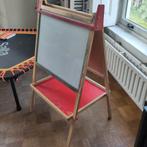 Schoolbord met plek voor papier, whiteboard, krijtbord, Ophalen of Verzenden, Gebruikt, Krijtbord